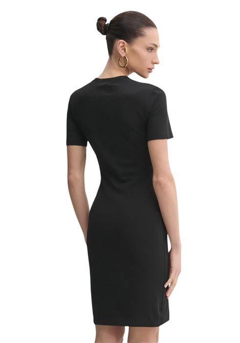 Abito T-shirt cristalli Institutional Logo VERSACE JEANS COUTURE | Abiti | 78HAOS04 CJ01S899